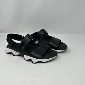 Sorel Black and Gray Sandals size 10.5